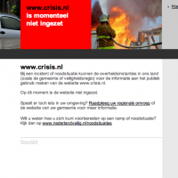Het is crisis bij rampensite Crisis.nl